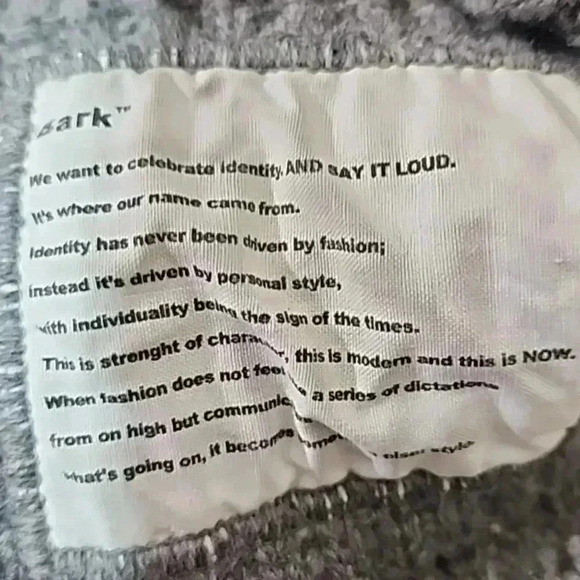 Bark womens Toggle Wool Blend Heavy Coat.  Size Large - Picture 5 of 10